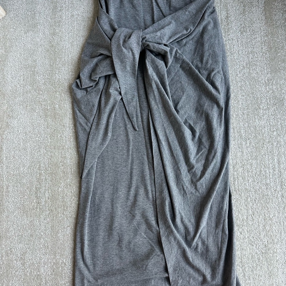 Elegant Gray Women's Skirt